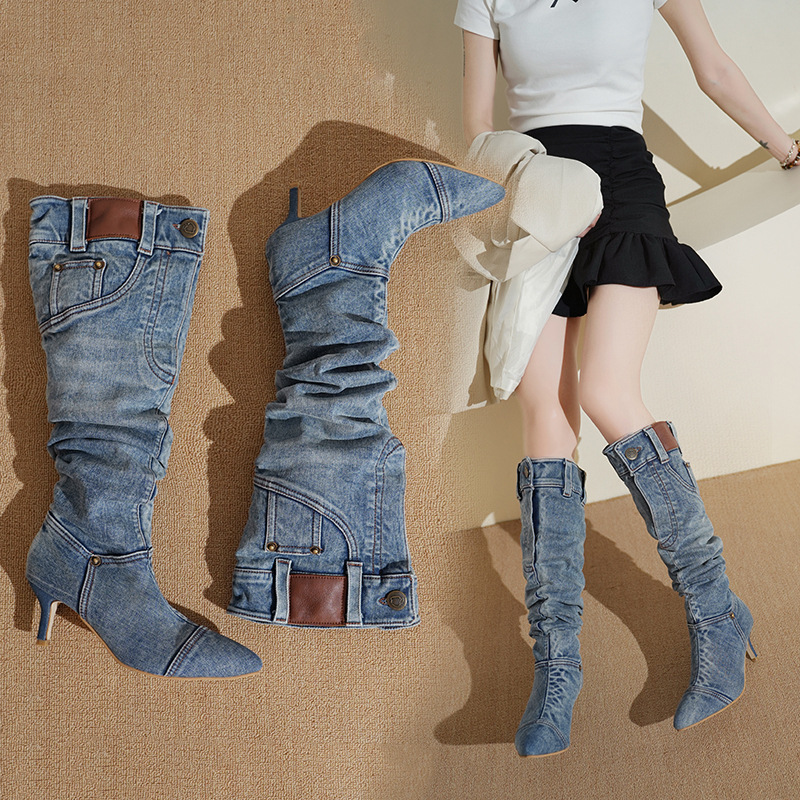 Knee High Boots Women - Botas Knee High Women Boots Autumn