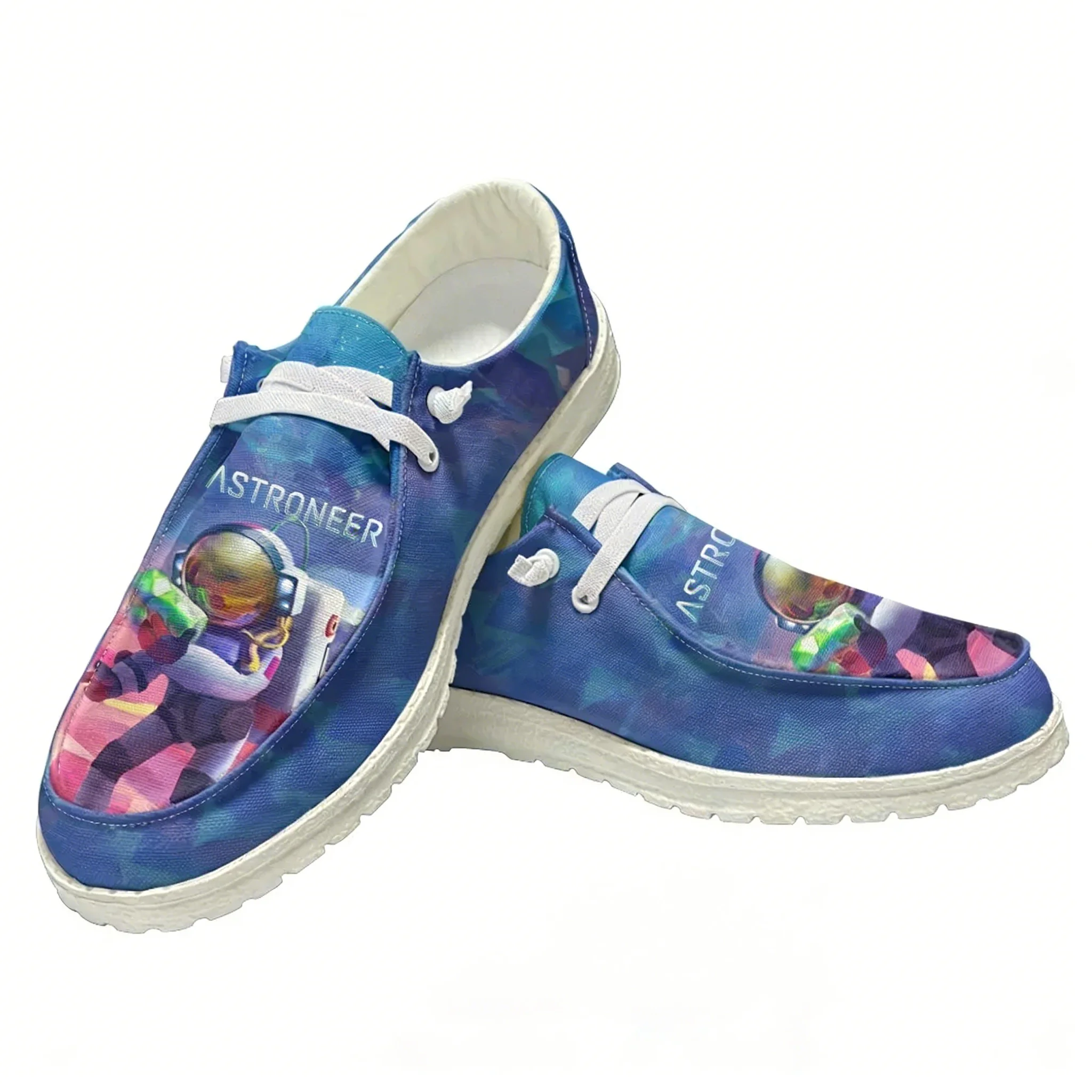 Oxford Lace Up Women - Astroneer Casual Shoes Men Woman Flat