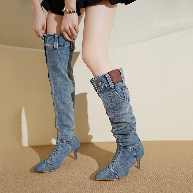 Botas Knee High Women Boots Au - огляд і ціна Knee High Boots Women