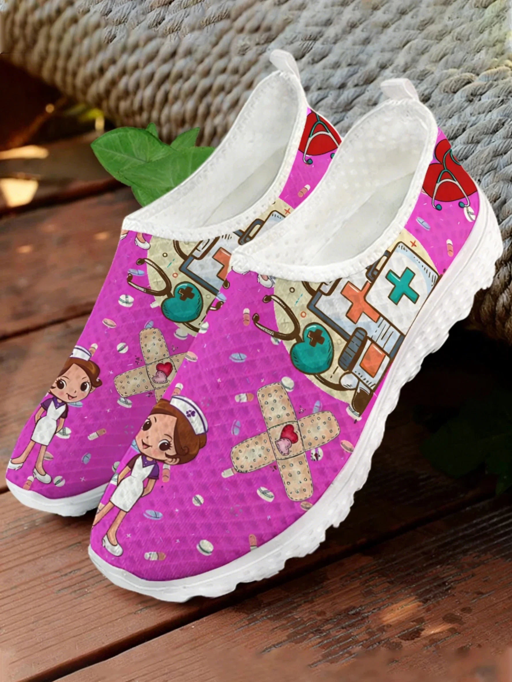 Cute Nurse Doctor Medical Prin - огляд і ціна Women Shoes Tennis