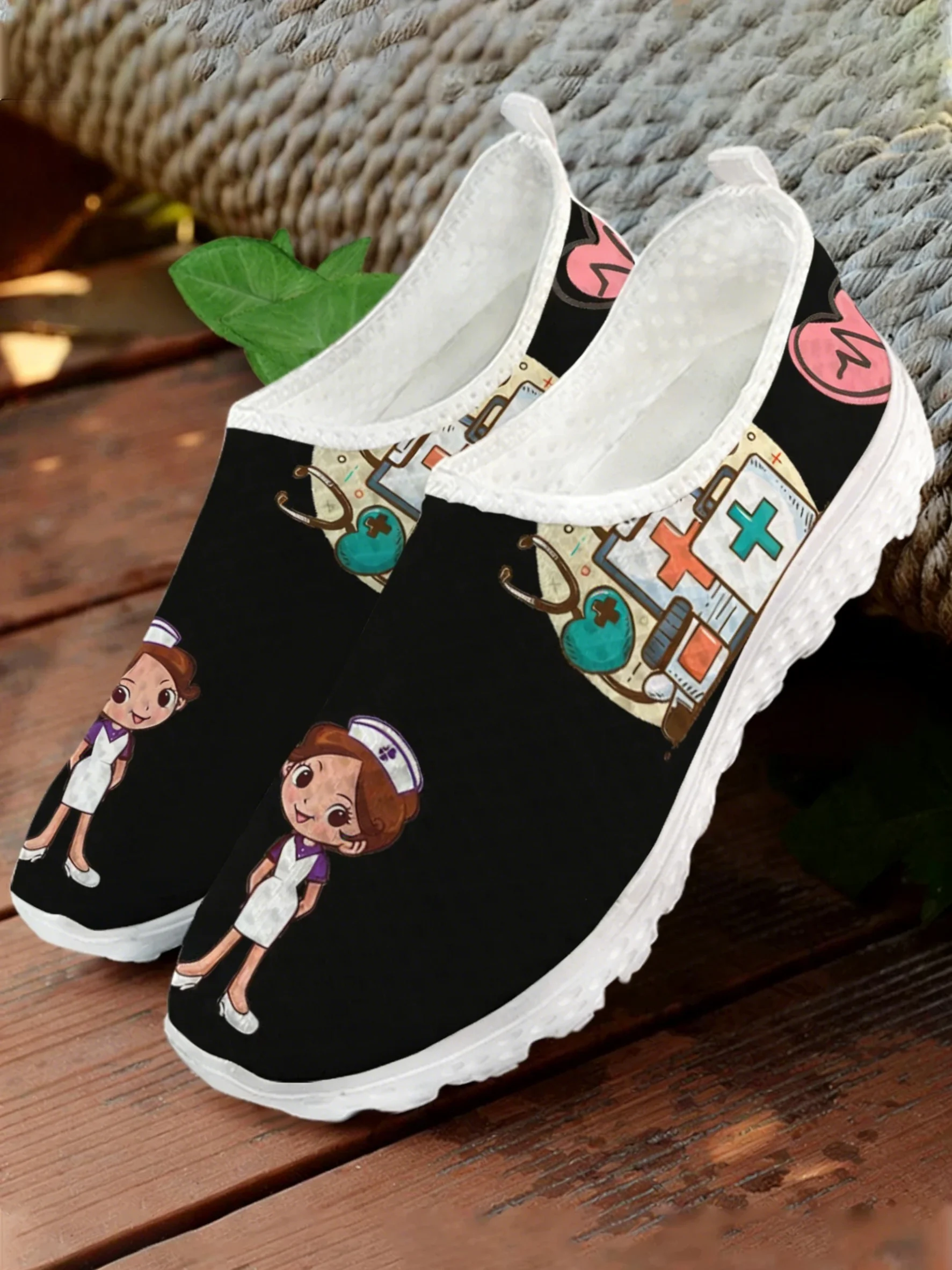 Cute Nurse Doctor Medical Prin - огляд і ціна Women Shoes Tennis