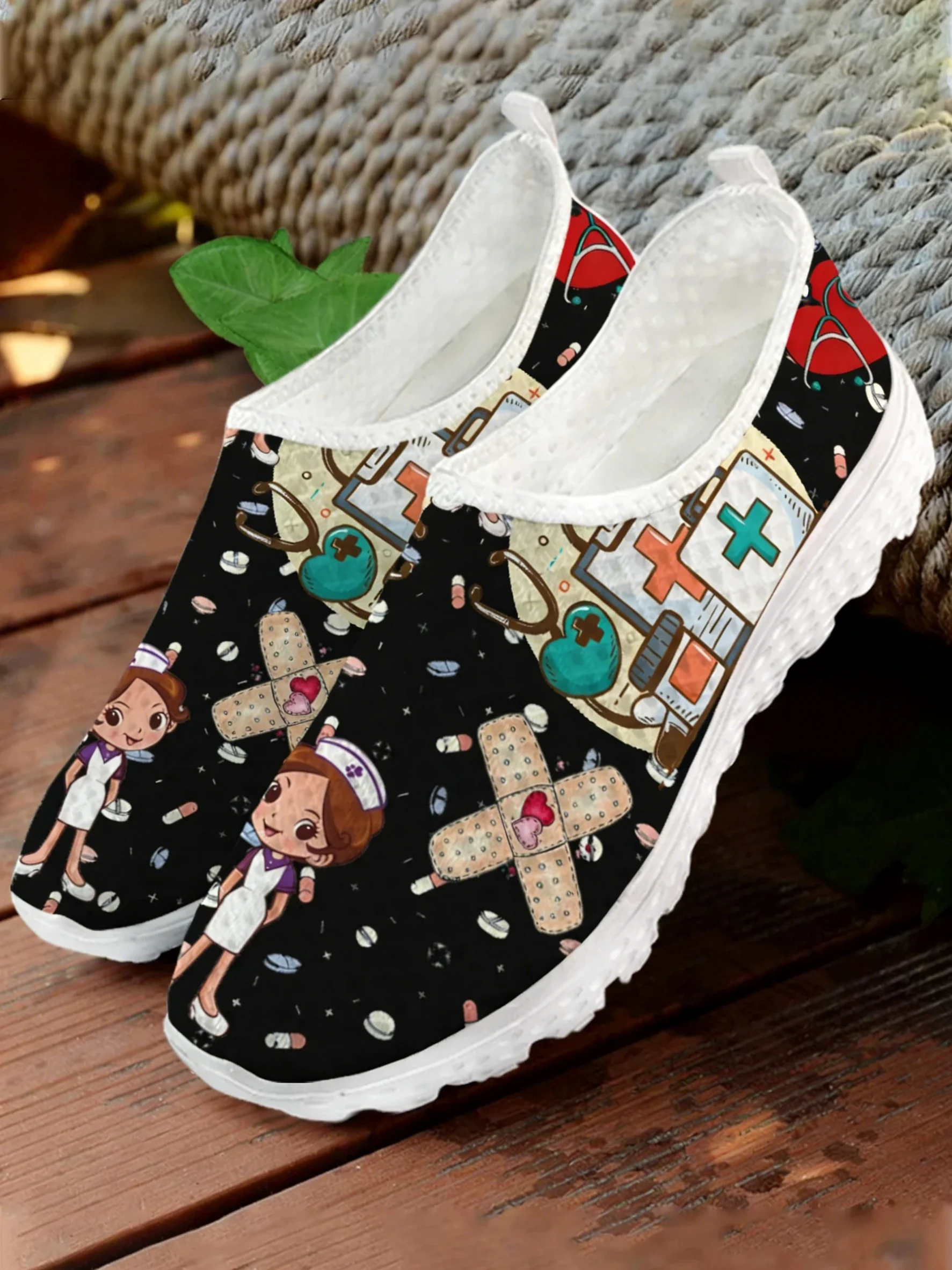 Cute Nurse Doctor Medical Prin - огляд і ціна Women Shoes Tennis