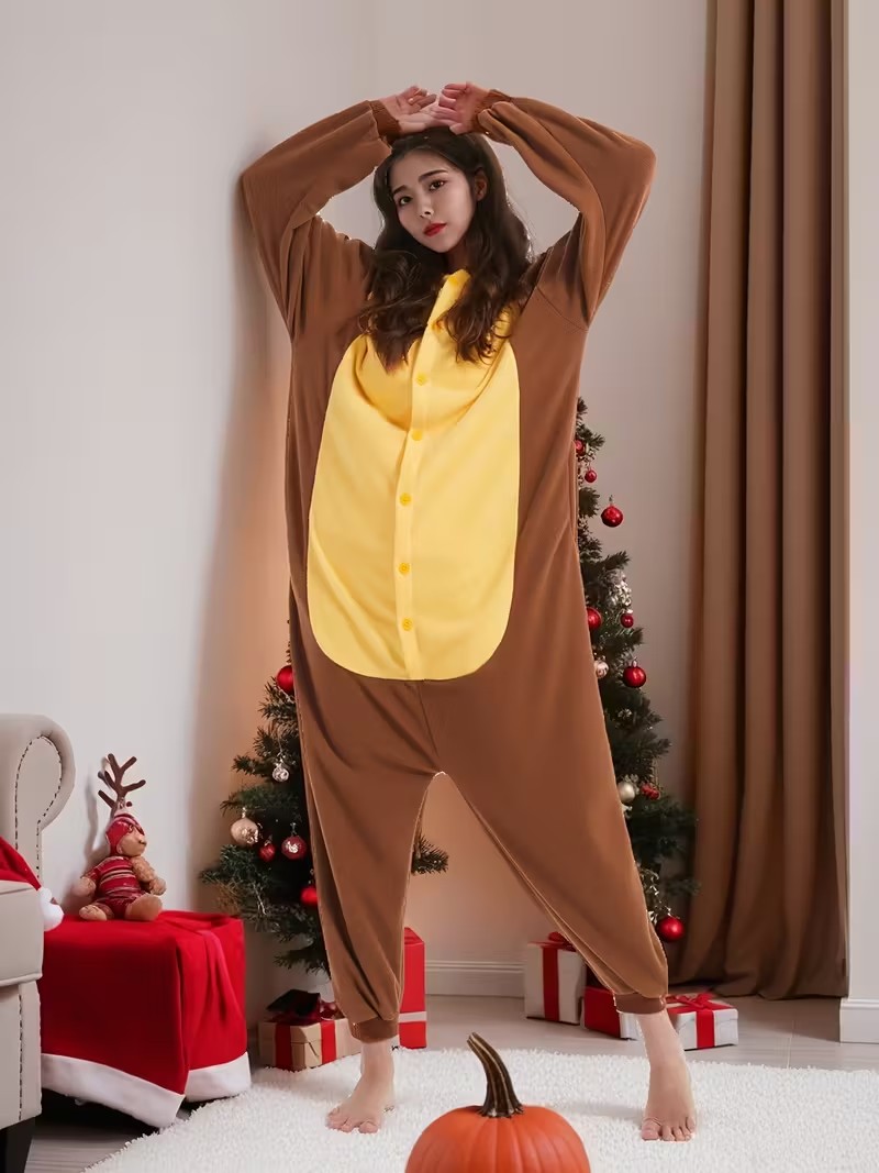 Adult Brown Bear Kigurumi Unic - огляд і ціна Women Shoes Xxl
