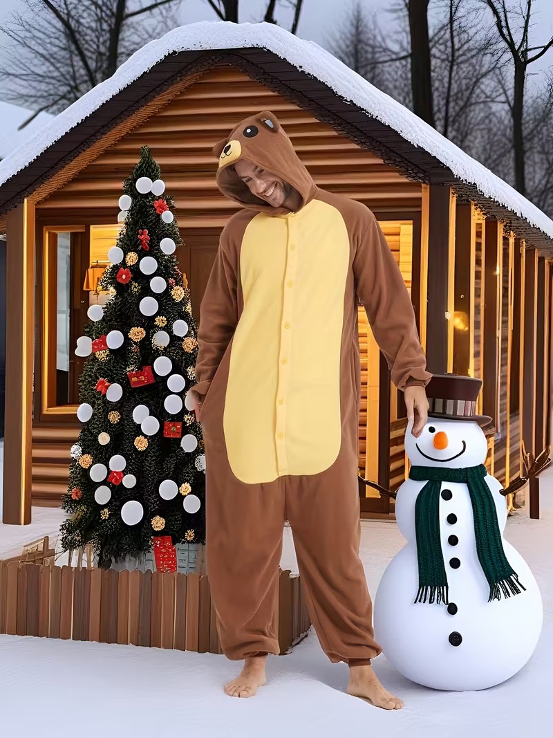 Adult Brown Bear Kigurumi Unic - огляд і ціна Women Shoes Xxl