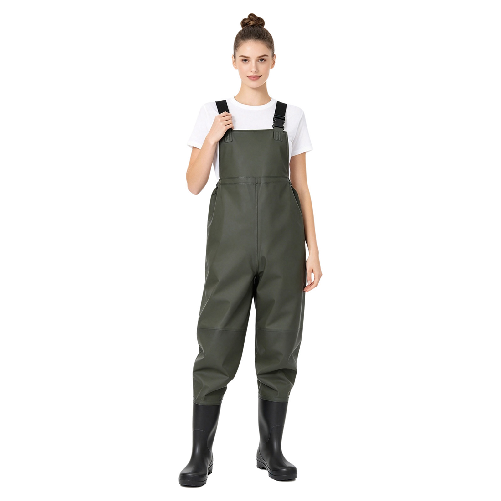 Women Half-body PVC Waders Pan - огляд і ціна Women Shoes Xxl