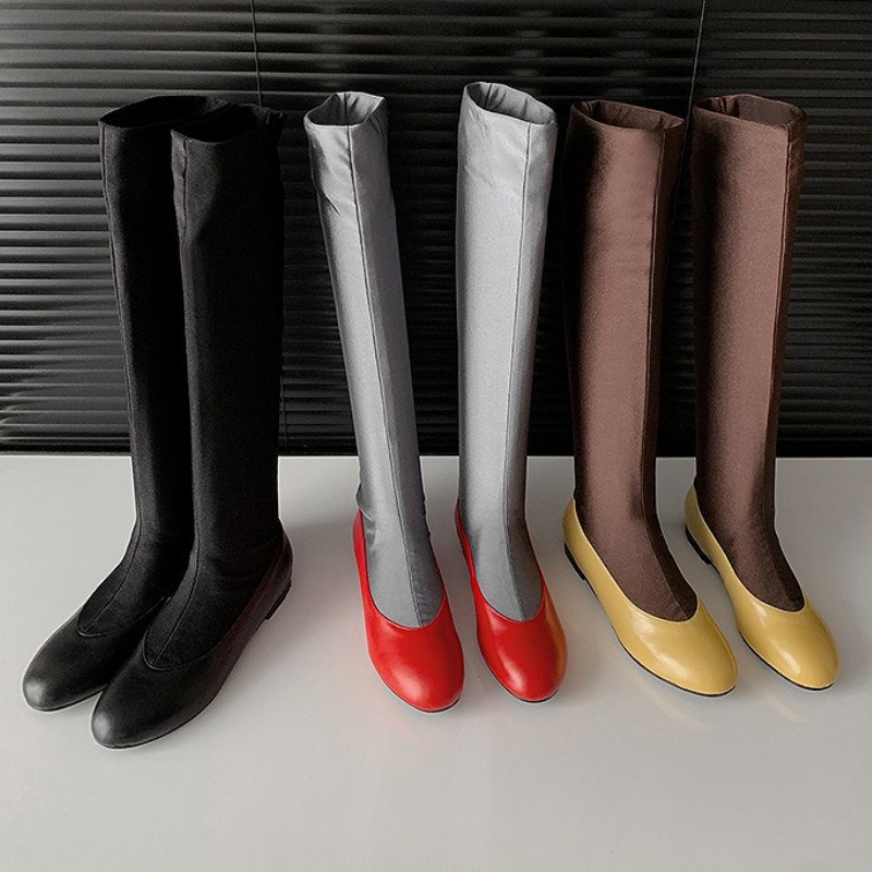 Fashion Brand Round Toe Knee H - огляд і ціна Sock Boot Women