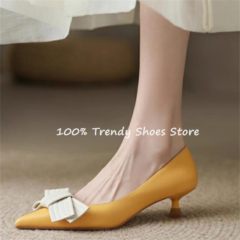 Butterfly Knot Decor Women Sli - огляд і ціна Women'S Shoes Quality