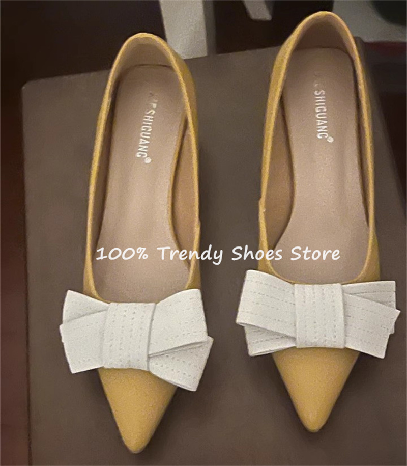 Butterfly Knot Decor Women Sli - огляд і ціна Women'S Shoes Quality