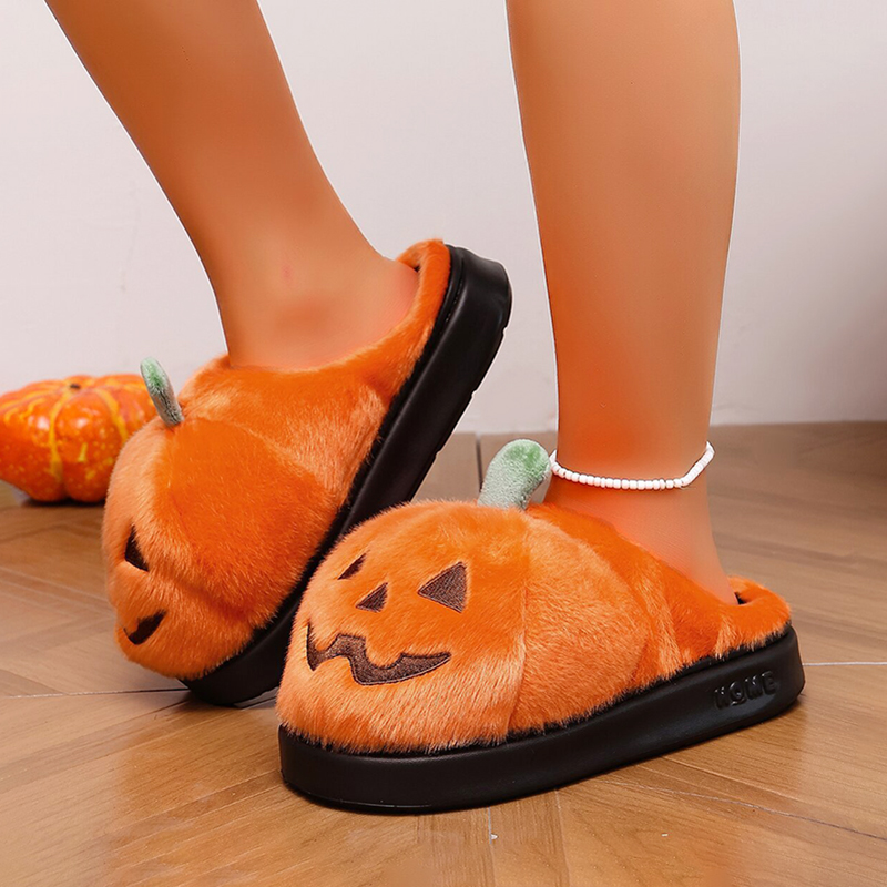 Halloween 3D Pumpkin Plush Sli - огляд і ціна Mule Slip On